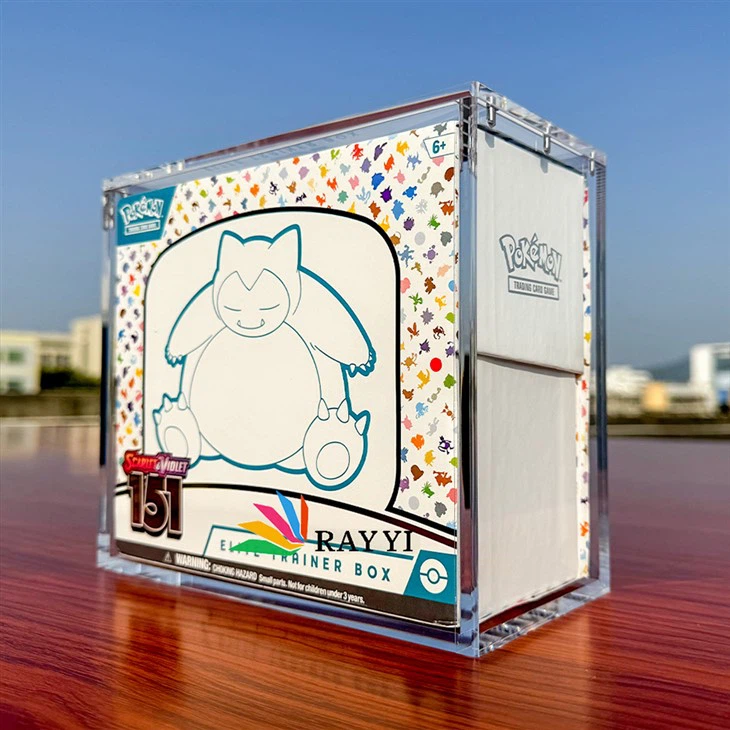 Acrylic Pokémon Elite Trainer Box Display Case